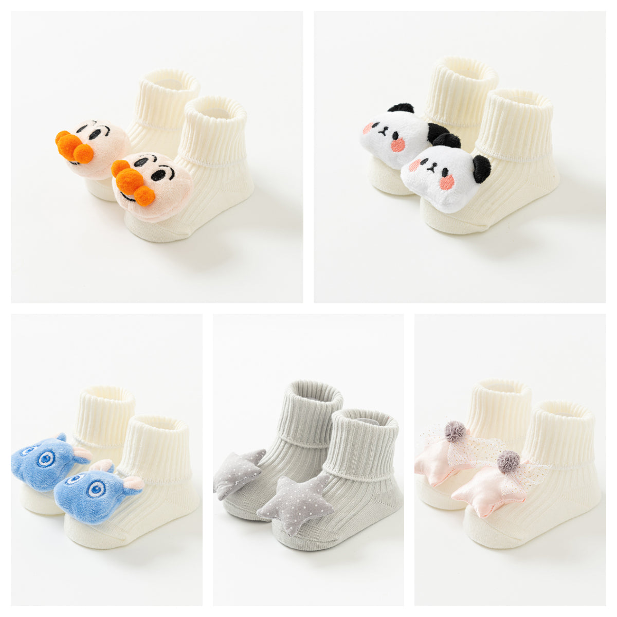 🧦👶Șosete calde pentru bebeluși, șosete calde antiderapante din bumbac pur