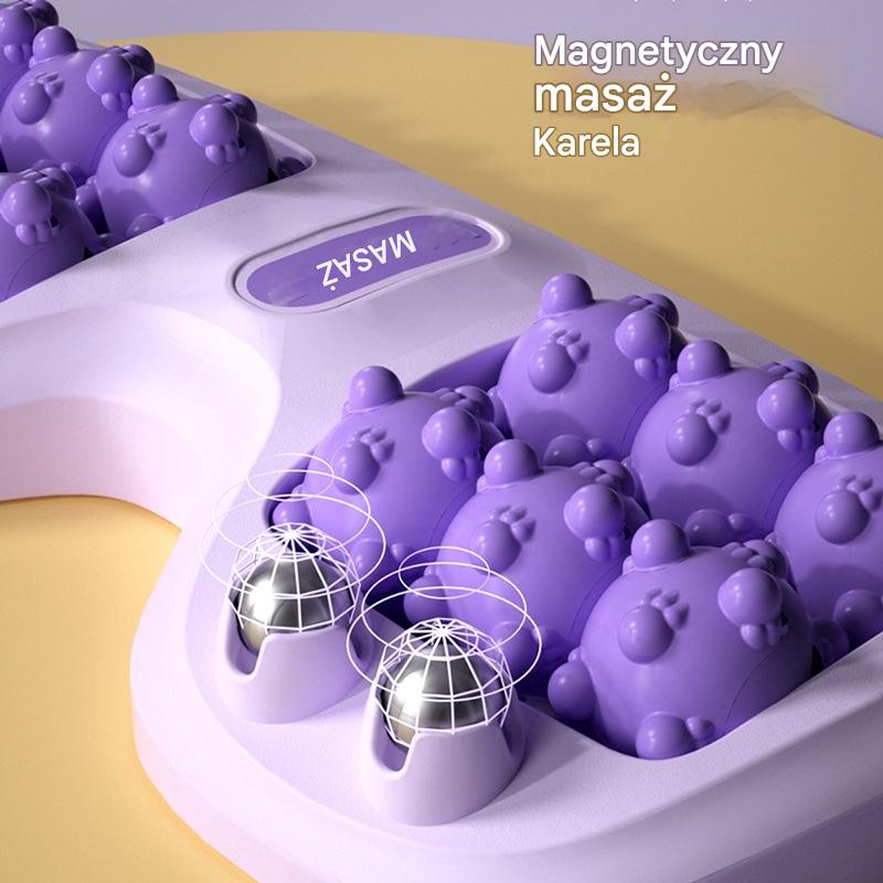 【Kup 1, otrzymaj 1 gratis】🔥Nowy produkt💜Przenośny masażer stóp z dwoma rolkami💜