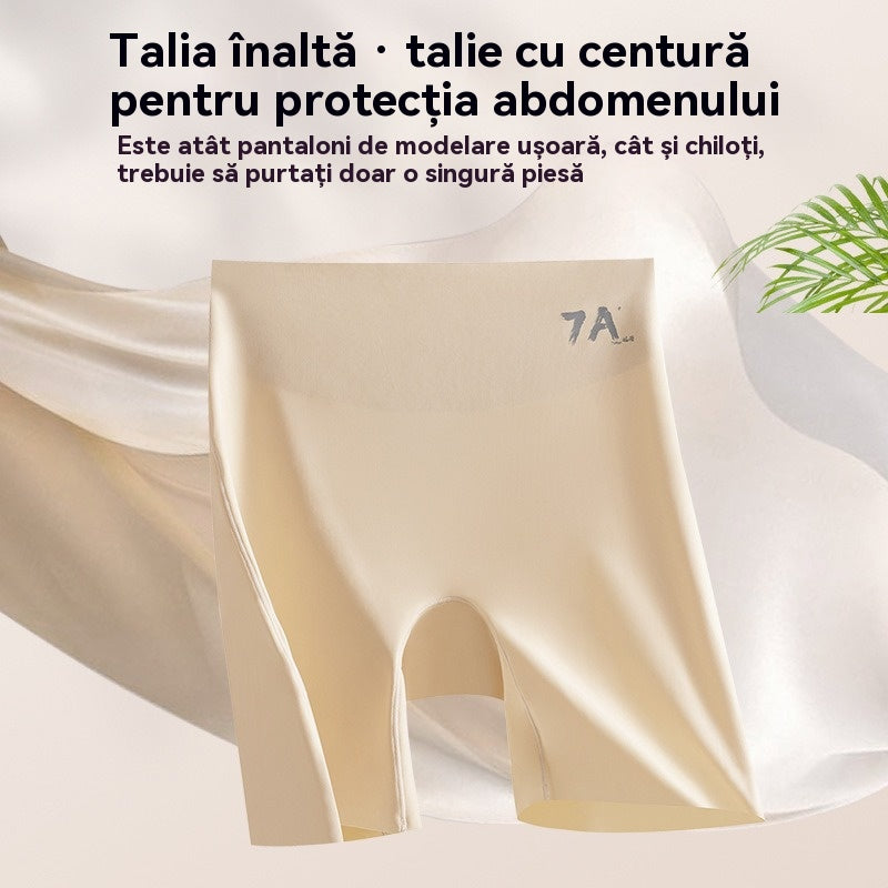 💘【50% reducere la 4 bucăți】Antybakteryjne spodnie ochronne z wysokim stanem i wyszczuplającym brzuchem, które nie zwijają się