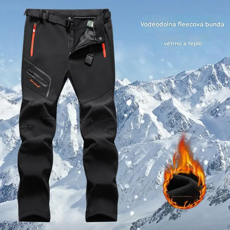 🏃♂️【S–5XL】2026 Nove muške vanjske hlače za jesen i zimu – tople, flisane, vodootporne i vjetrootporne