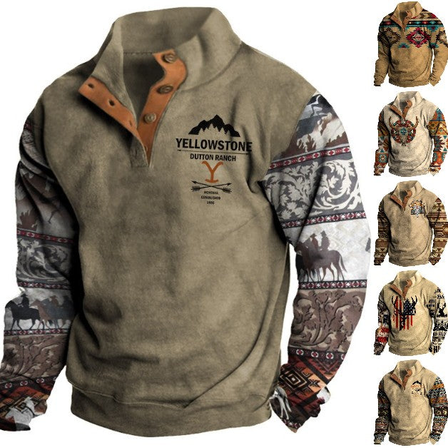 ✨📢Vremenski ograničena ponuda-45%OFF😍2025 Nova modna muška majica s kapuljačom s 3D printom【S-3XL】
