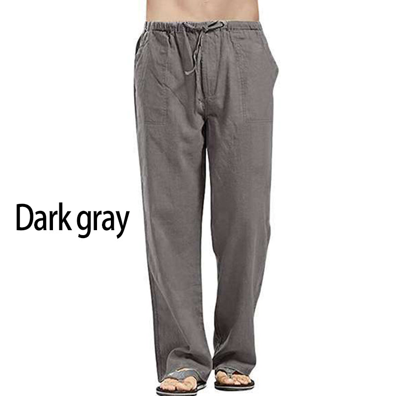 š„ššćS-5XLćPantaloni casual pentru bÄrbaČi din bumbac ā croialÄ lejerÄ, material moale Či respirabil