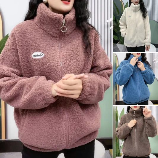 ☃️【M-4XL】Zimska flis jakna, pamučna jakna, pamučna podebljana šerpa jakna, topla jakna
