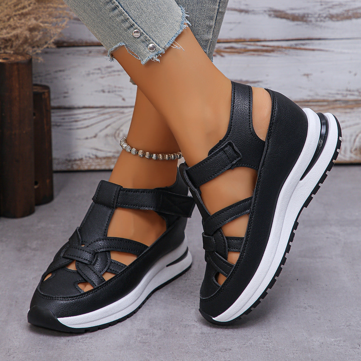 👡 Καλοκαιρινές Εκπτώσεις 【35-43】Νέα Casual Σανδάλια με Χοντρή Σόλα
