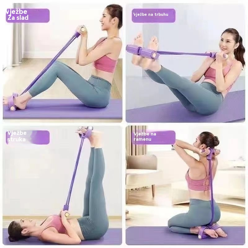 ⏳【Kupite 1, dobijte 1 gratis】⏳ ⏰ Oprema za trening trbušnih mišića, uže za jačanje ramena i leđa