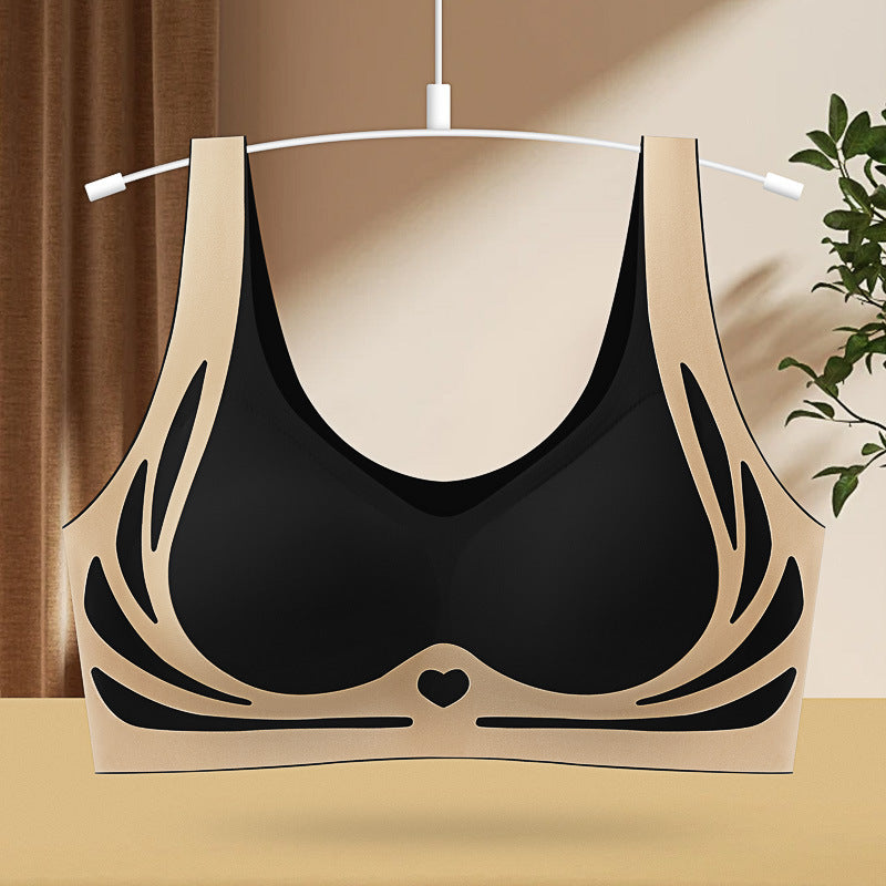 💖【Pachet de 2】Sutien pentru femei fără sârmă, dintr-o bucată❤️【40-85KG】