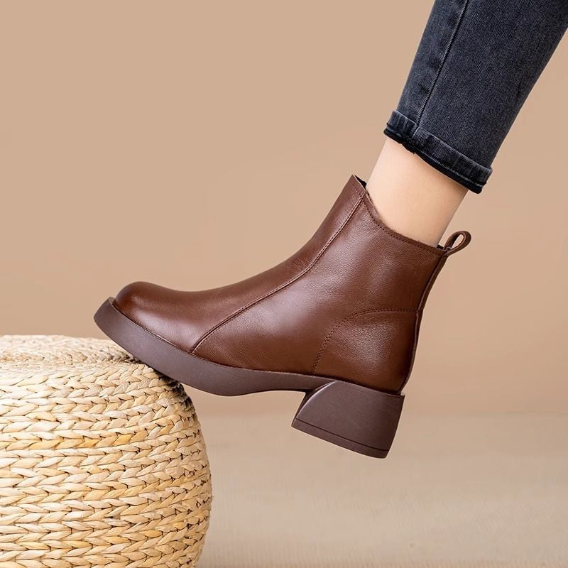 🔥🎉【Nowość, oferta specjalna✨】Nowe zimowe, modne, damskie buty na platformie w stylu retro