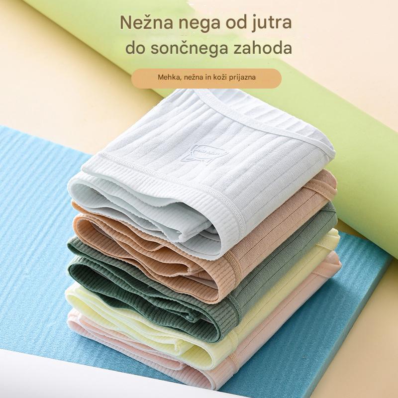 💓(7 kos) Zadnji dan s 50% popustom-- Enostavno in napredno antibakterijsko žensko spodnje perilo z visokim pasom, za ženske od 70-180 kg-L