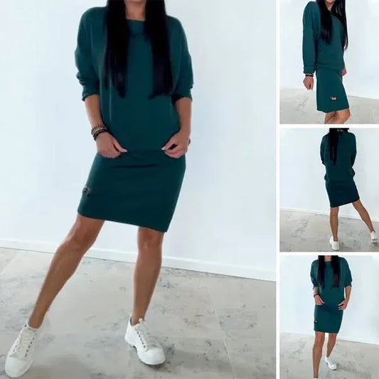 🎁 Nowa dopasowana sukienka bawełniana damska 2025