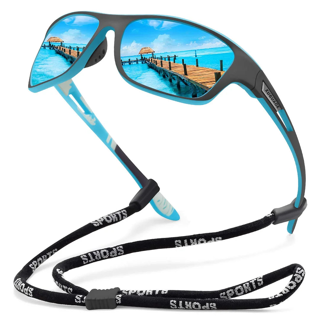 【Oferta por tiempo limitado】Gafas de sol polarizadas de visión nocturna para ciclismo,Gafas de sol deportivas de moda