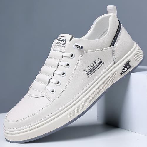 👞👞【39-44】Pantofi sport bărbați din piele naturală, impermeabili și anti-praf, cu talpă moale