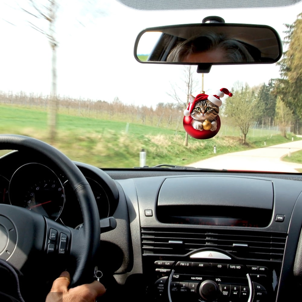 🎄🚗😺【10 kosov】Mačje božične okraske za drevo in avto · Varni · -50% popust · Hitra dostava