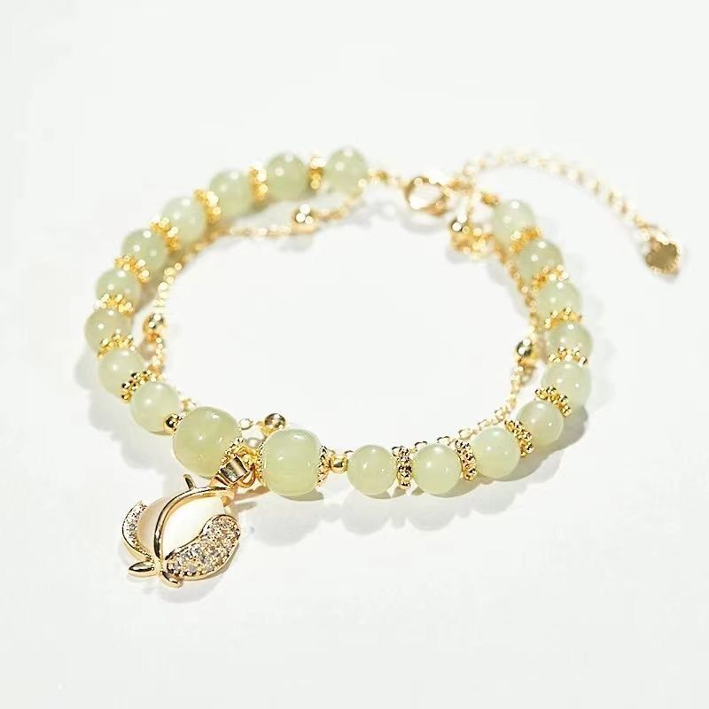 ✨🔥【Vremenski ograničena ponuda】Nova narukvica od 14-karatnog hetian žada za 2026. godinu - poklon za najbolje prijatelje, starije osobe i prijatelje
