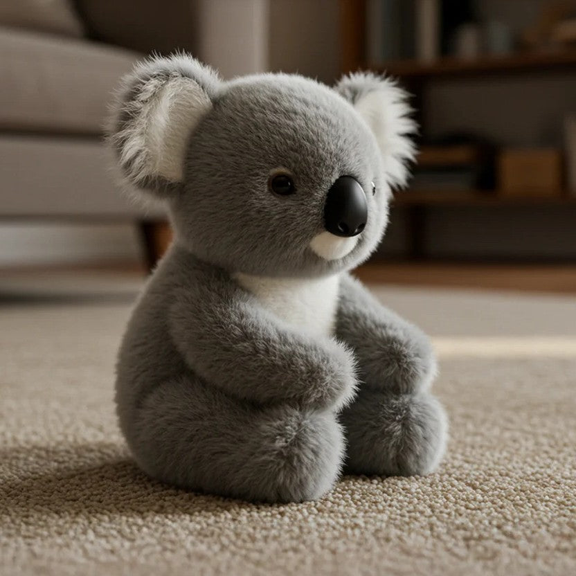🐨 Kratka plišasta igrača Koala – Čustveno zdravljenje na zahtevo
