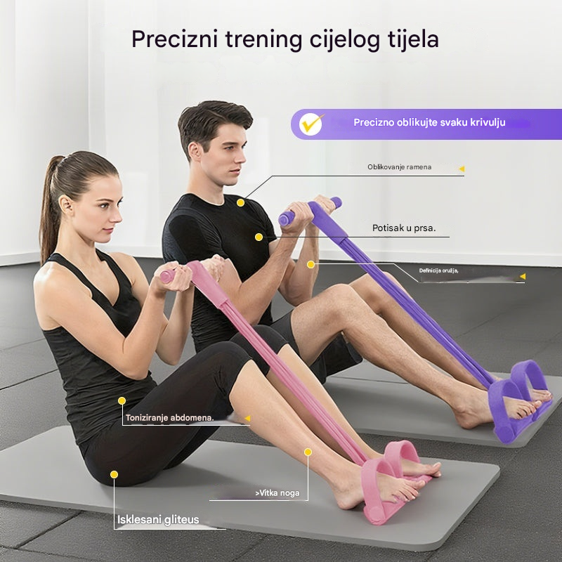 ⏳【Kupite 1, dobijte 1 gratis】⏳ ⏰ Oprema za trening trbušnih mišića, uže za jačanje ramena i leđa