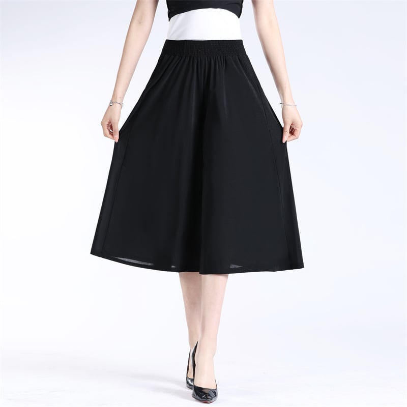 ❤️【M-5XL】2025 Noi pantaloni largi imprimați cu talie înaltă