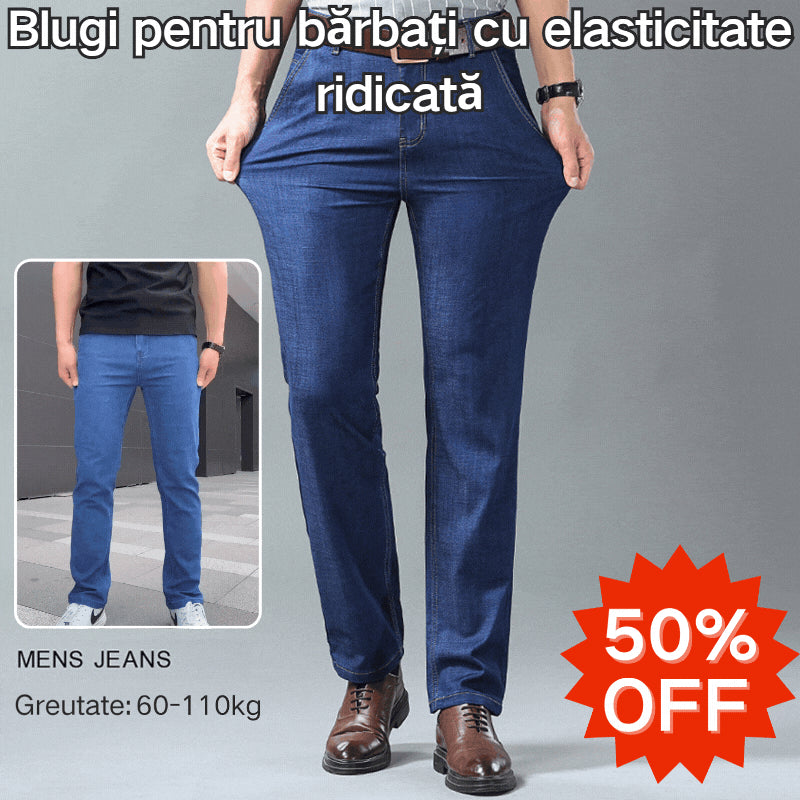 🔥🔥 【60-110KG】👖👖 Blugi pentru bărbați, simpli, casual, versatili, de mărime mare