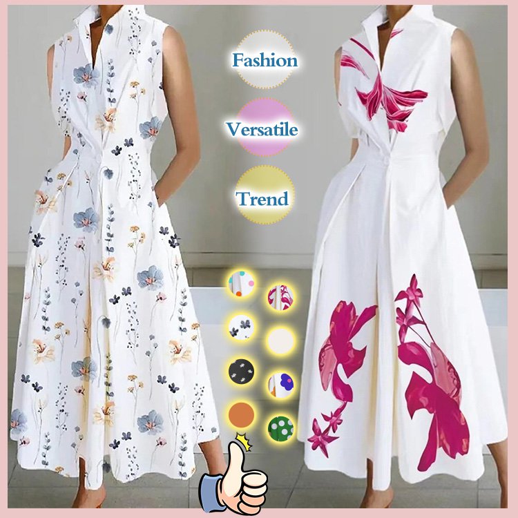 🔥💗【S-3XL】Rochie cu decolteu în V cu nasturi în coadă de pește
