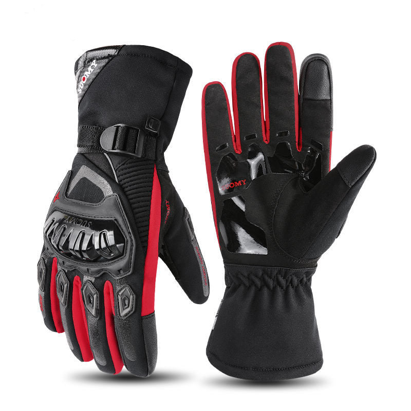 🔥🧤🧤Guantes de moto gruesos y cálidos para invierno