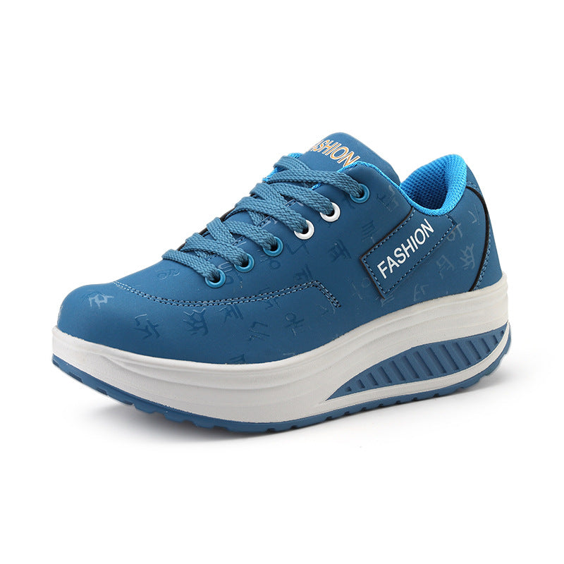 【35-42】2025 Buty sportowe platforma miękka skóra casual duży rozmiar