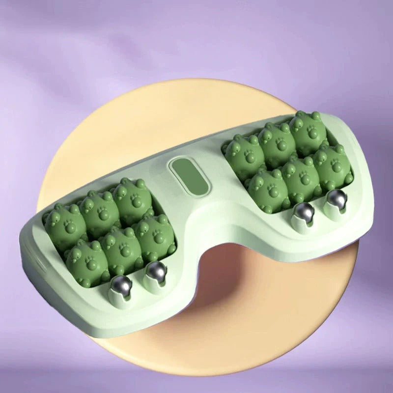【Kup 1, otrzymaj 1 gratis】🔥Nowy produkt💜Przenośny masażer stóp z dwoma rolkami💜