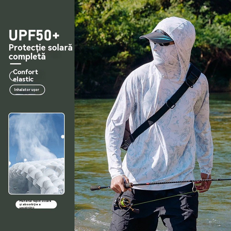 🔥✨🎏【M-5XL】Haine de pescuit pentru bărbați, respirabile și cu protecție solară