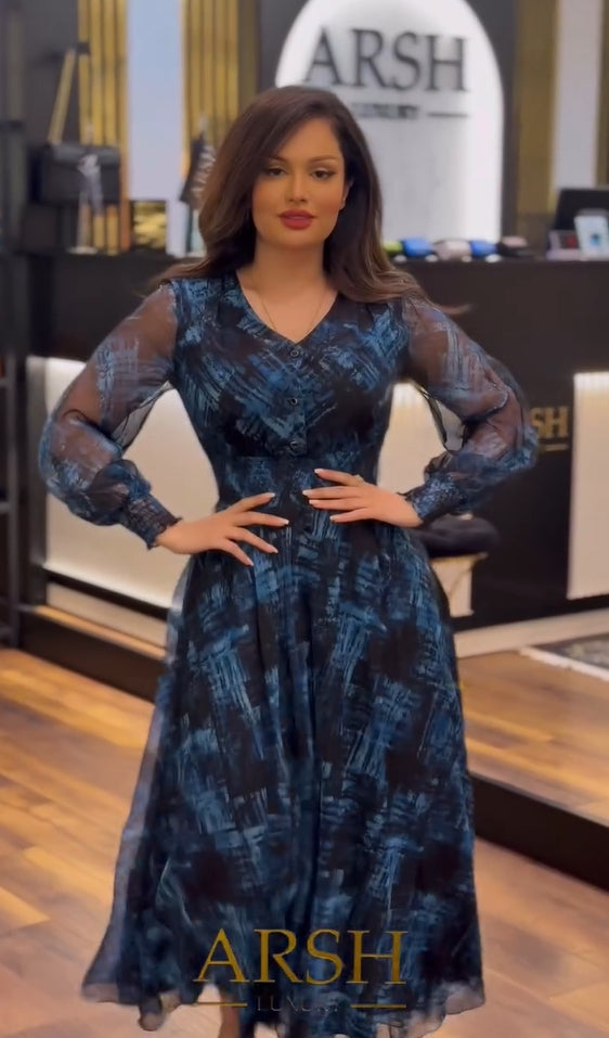 【S-5XL】2025. nova proljetna visoko kvalitetna chiffon haljina, elegantna i s temperamentom