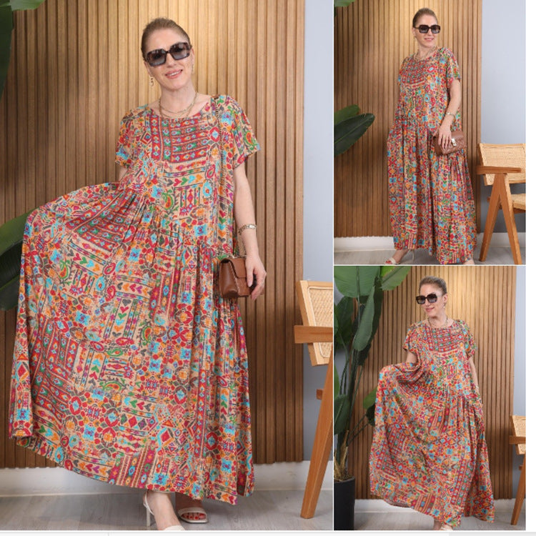 【S-5XL】👗Nova ljetna elegantna haljina od cvjetnog tila