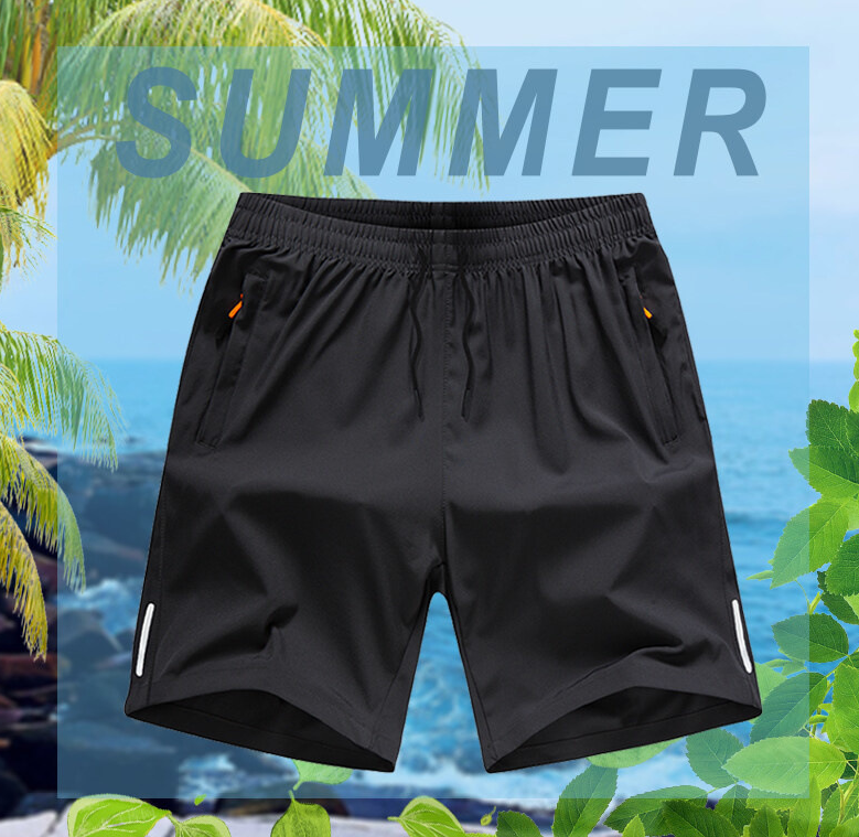 ❄🆒👖【Kup 1, otrzymaj 1 gratis 😍】【M–4XL】Letnie męskie sportowe szorty z jedwabiu lodowego, 60–140 kg, przewiewne i wygodne, luźny krój, duże rozmiary