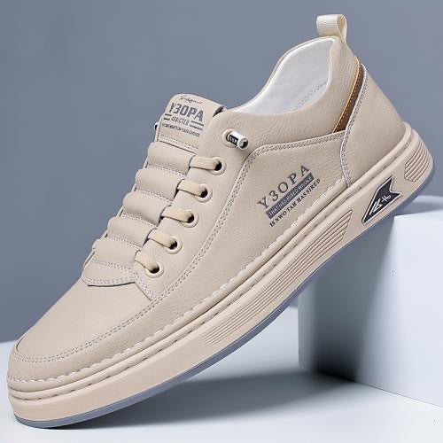 👞👞【39-44】Pantofi sport bărbați din piele naturală, impermeabili și anti-praf, cu talpă moale