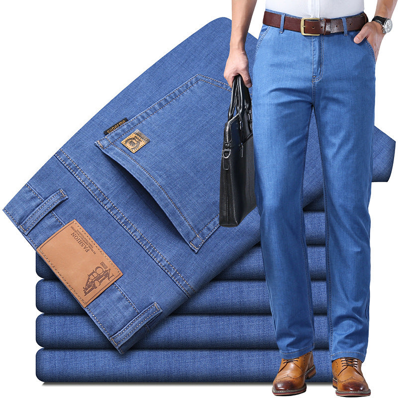 🔥🔥 【60-110KG】👖👖 Blugi pentru bărbați, simpli, casual, versatili, de mărime mare