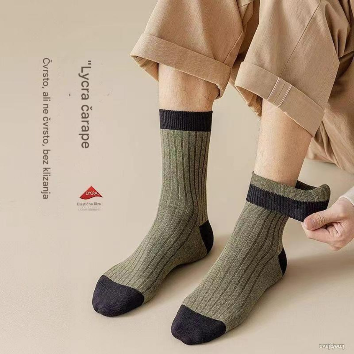 😍🧦【10 pari】Nove muške pamučne dezodoransne čarape koje upijaju znoj iz 2025
