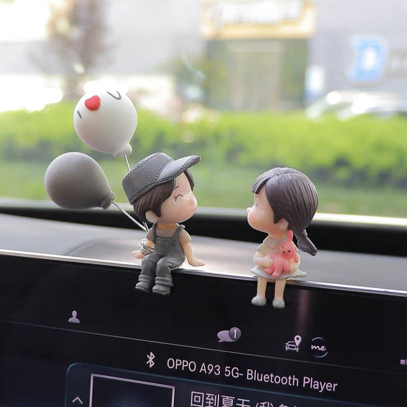 【Cumpără 1, primești 1 gratis】 Decorațiuni interioare auto pentru cupluri, ornamente auto, decorațiuni pentru biroul casei❤️❤️❤️