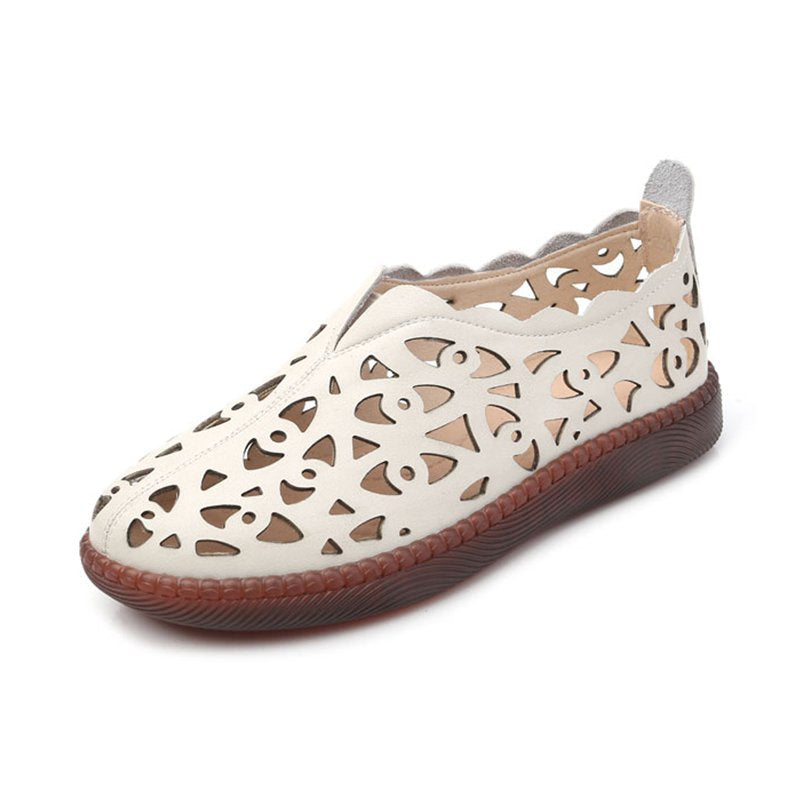 👡🔥【35-42】Damskie buty retro z okrągłym noskiem i oddychającą cholewką