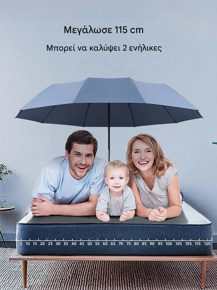 ☔Νέα πλήρως αυτόματη πτυσσόμενη ομπρέλα, βολική και εύκολη στη μεταφορά
