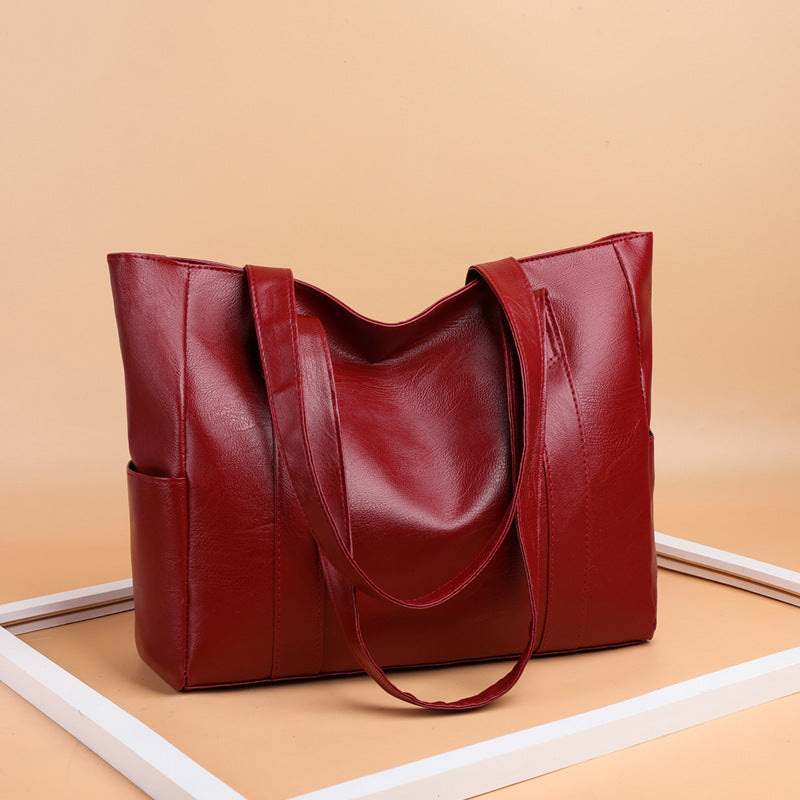 Ograničeno vrijeme 50% popusta 👜 Novi modni ženski meki kožni torba preko ramena ✨ Udobna velika zapremina ✨