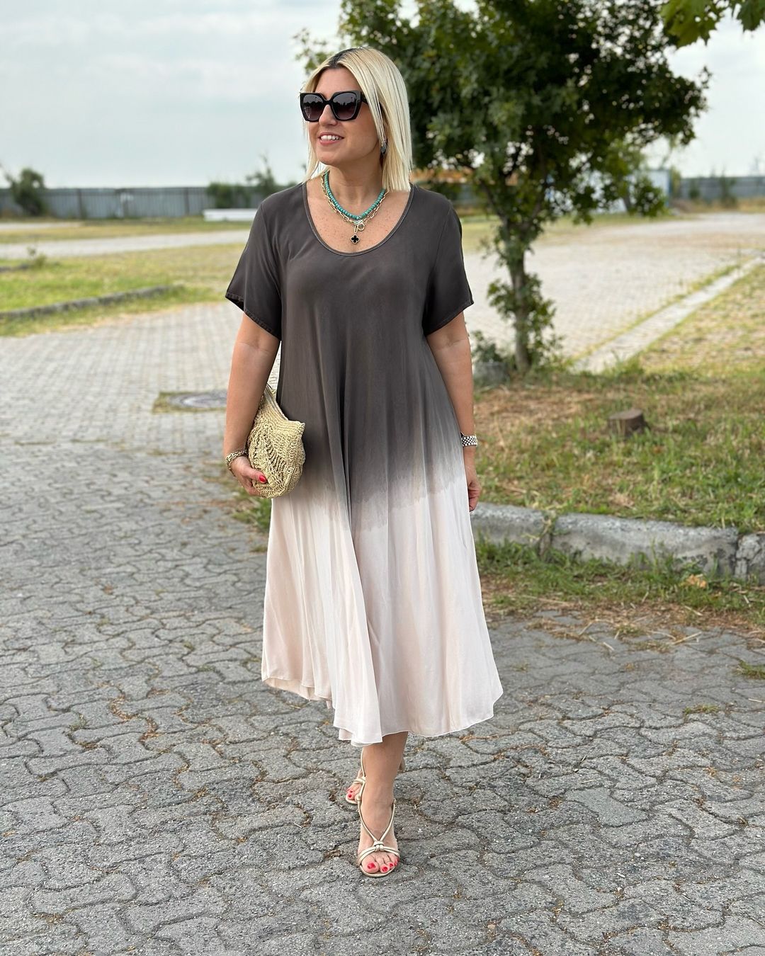 🍃【S-5XL】Rochie lungă versatilă în stil clasic de toamnă