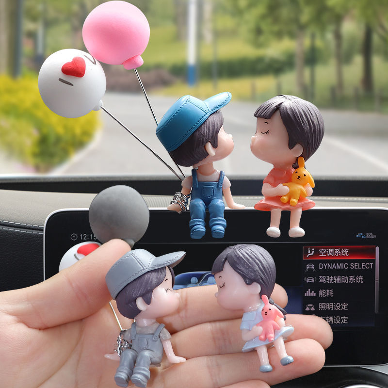 【Cumpără 1, primești 1 gratis】 Decorațiuni interioare auto pentru cupluri, ornamente auto, decorațiuni pentru biroul casei❤️❤️❤️