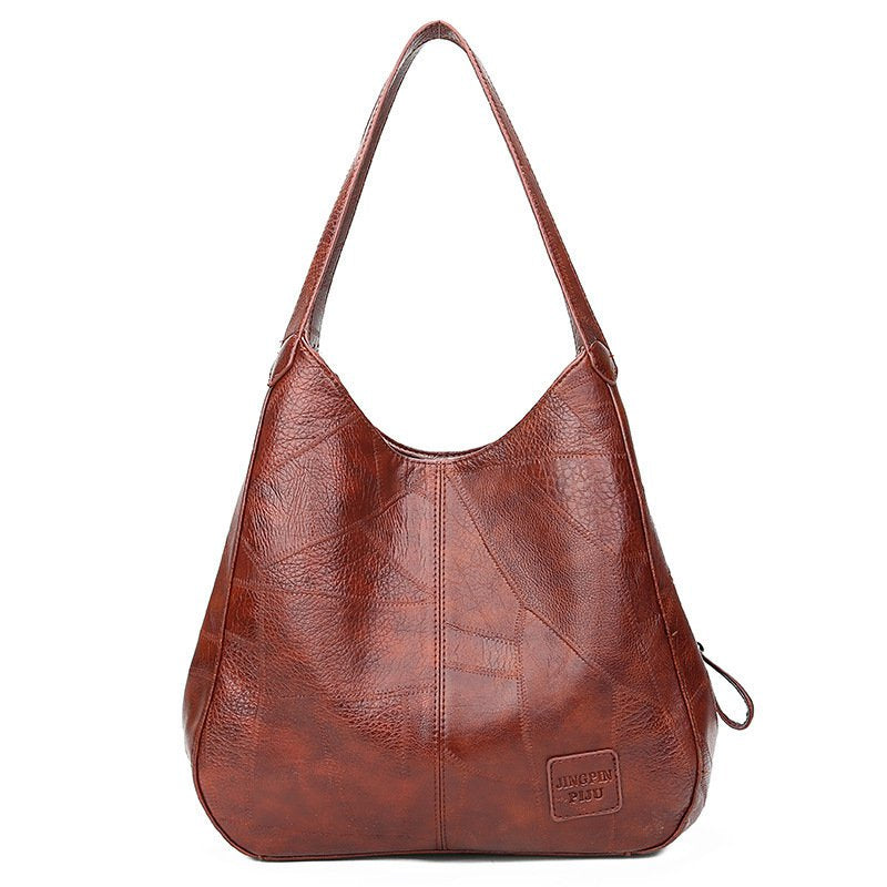 💖👜💖Mekana kožna torba za rame, novi stil, veliki kapacitet, pogodna