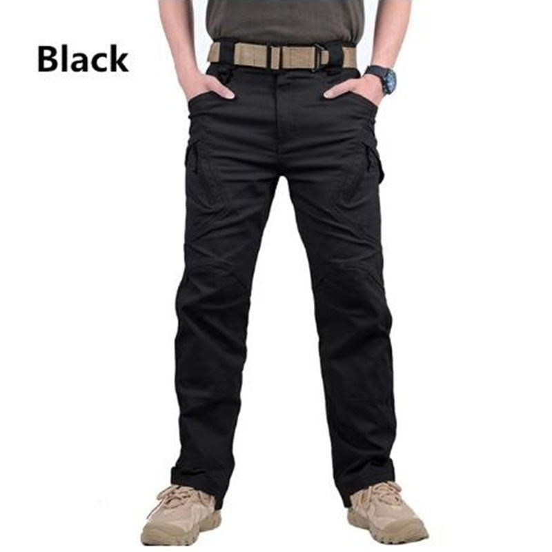 🚵♀️👖【50% Reducere🔥】【S-5XL】😍 Pantaloni outdoor pentru bărbați de mari dimensiuni, uscare rapidă, pantaloni tactici durabili cu multiple buzunare