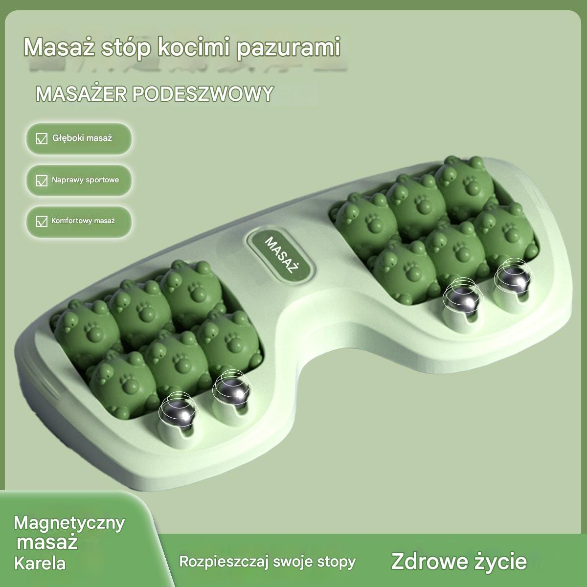 【Kup 1, otrzymaj 1 gratis】🔥Nowy produkt💜Przenośny masażer stóp z dwoma rolkami💜
