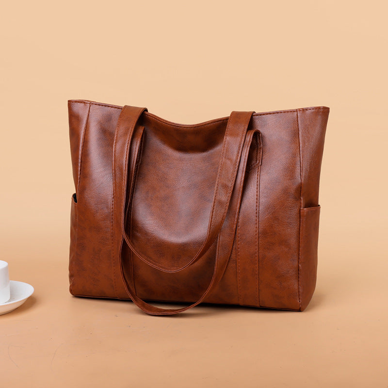 👜✨【Gorąca wyprzedaż 】🔥【Duża pojemność】Damska torba na ramię wykonana z miękkiej skóry, nowość w 2025 roku.