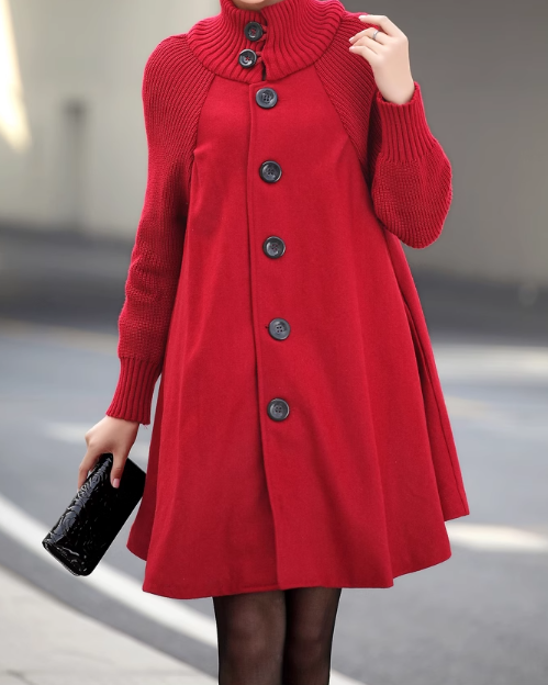 💖【M-5XL】Nowa casual wełniana kurtka o średniej długości