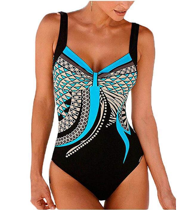 🩱🏊♀️2025 novi retro print novi jednodijelni kupaći kostim s retro printom