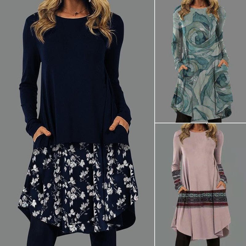 🔥✨【S-5XL】Nove vintage haljine etničkog stila s različitim cvjetnim uzorcima, dostupne u više varijanti