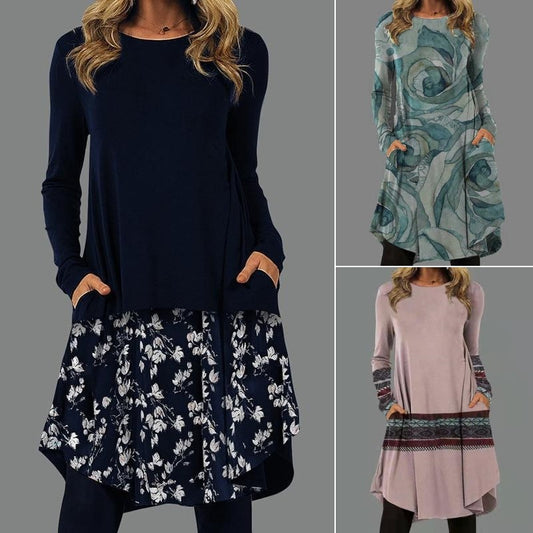🔥✨【S-5XL】Nove vintage haljine etničkog stila s različitim cvjetnim uzorcima, dostupne u više varijanti