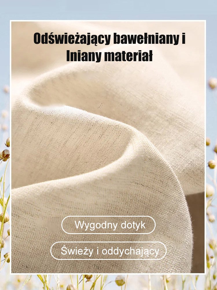 ✨【40-100 kg】 Ljetno odijelo od pamuka i lana u etničkom stilu