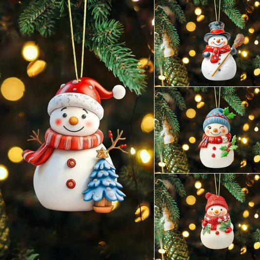 🎄🎅⛄Slatki božićni ukras u obliku snjegovića