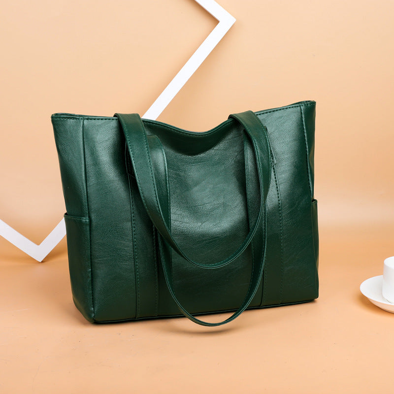 👜✨【Gorąca wyprzedaż 】🔥【Duża pojemność】Damska torba na ramię wykonana z miękkiej skóry, nowość w 2025 roku.