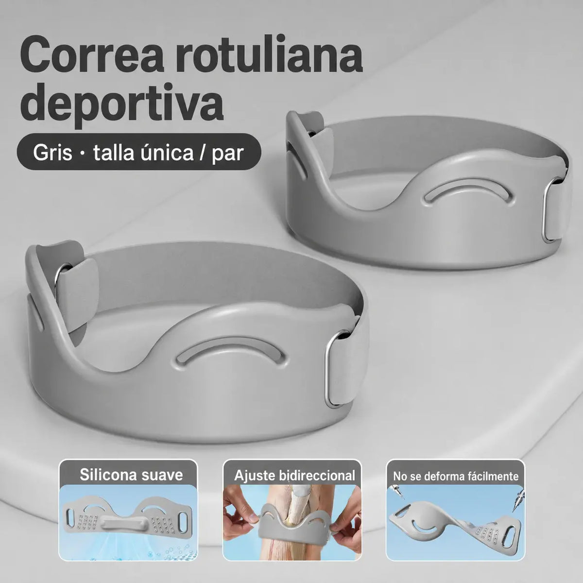 【Compra 1 par y llévate otro GRATIS】4 pares por 27 € 🩺 Rodillera deportiva – Sujeción cómoda para dar descanso a tus rodillas
